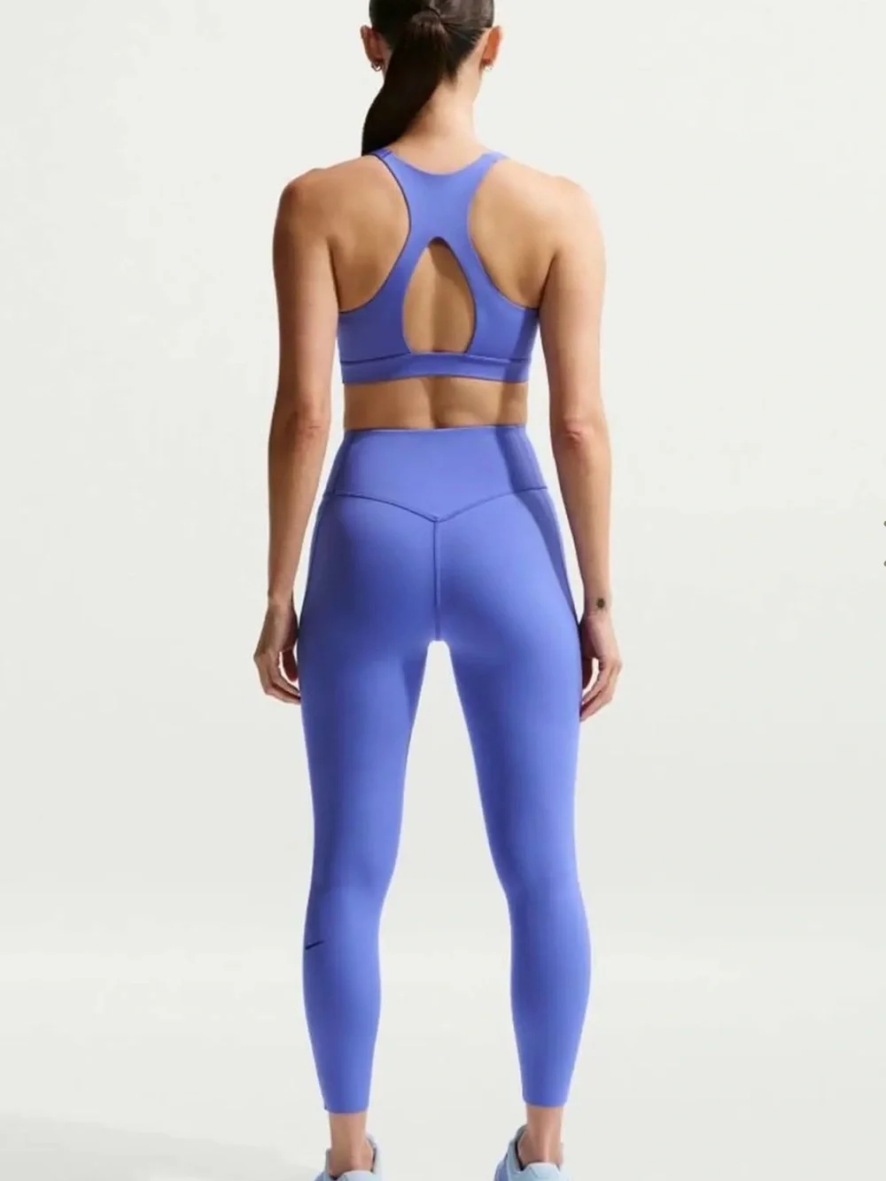 Nike Universa Skinny Fit High Rise Tights - Sapphire & Deep Night - Medium